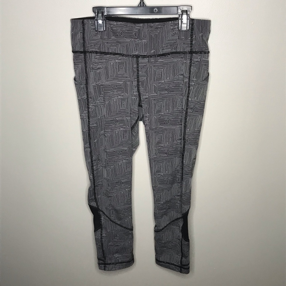 Lululemon Pace Rival Crop Leggings Sz 8